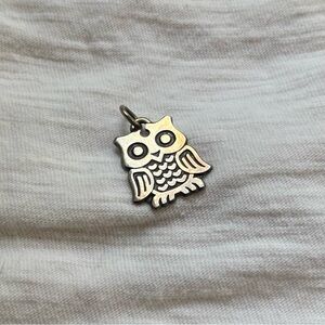 James Avery Retired Hooty Owl Charm Sterling Silver